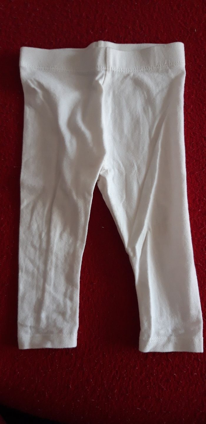 Lot 2 leggings 12 mois - photo numéro 3