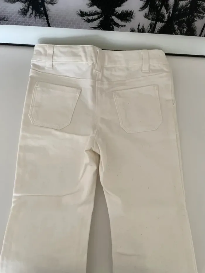 Pantalon blanc jacadi 4 ans - photo numéro 2