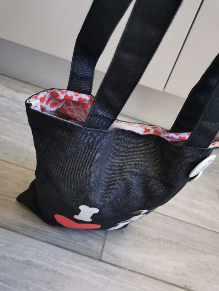 Sac à main en jean chien Idéfix Parc Astreix - photo numéro 6