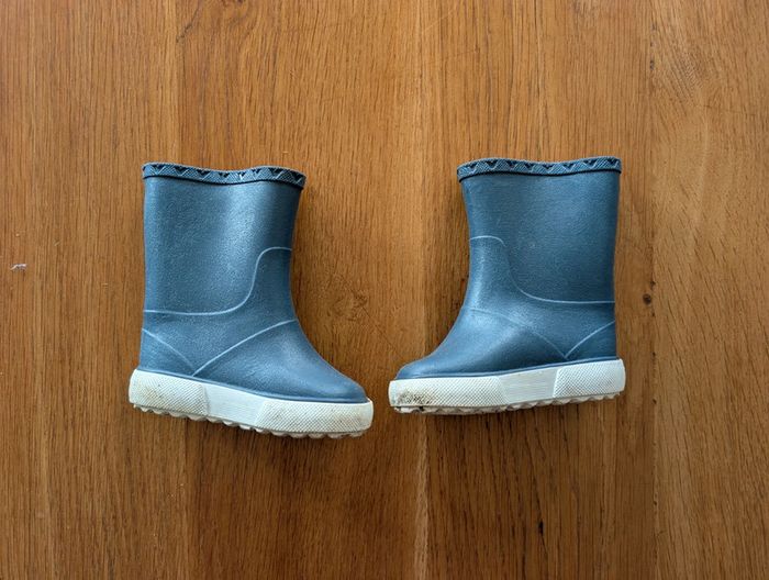 Bottes bleues taille 20 - photo numéro 2