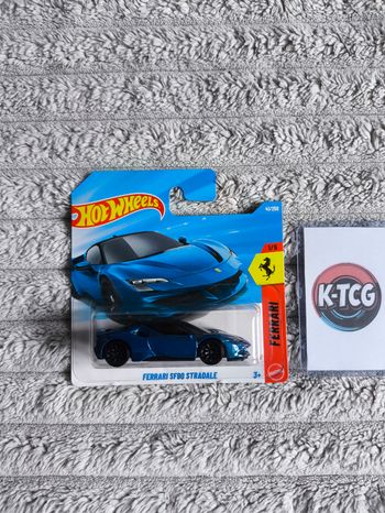 Hot Wheels Ferrari SF90 Stradale – Hypercar Hybride Italienne