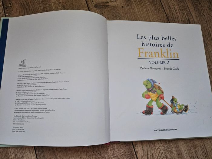 Les plus belles histoires de Franklin volume 2 - photo numéro 2