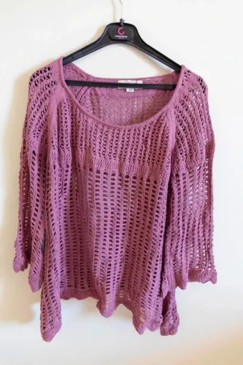 C50 blouse violet Simply Noelle L/XL