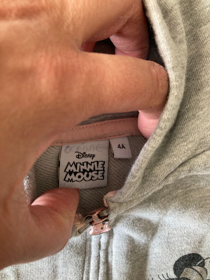 Veste minnie grise - photo numéro 2