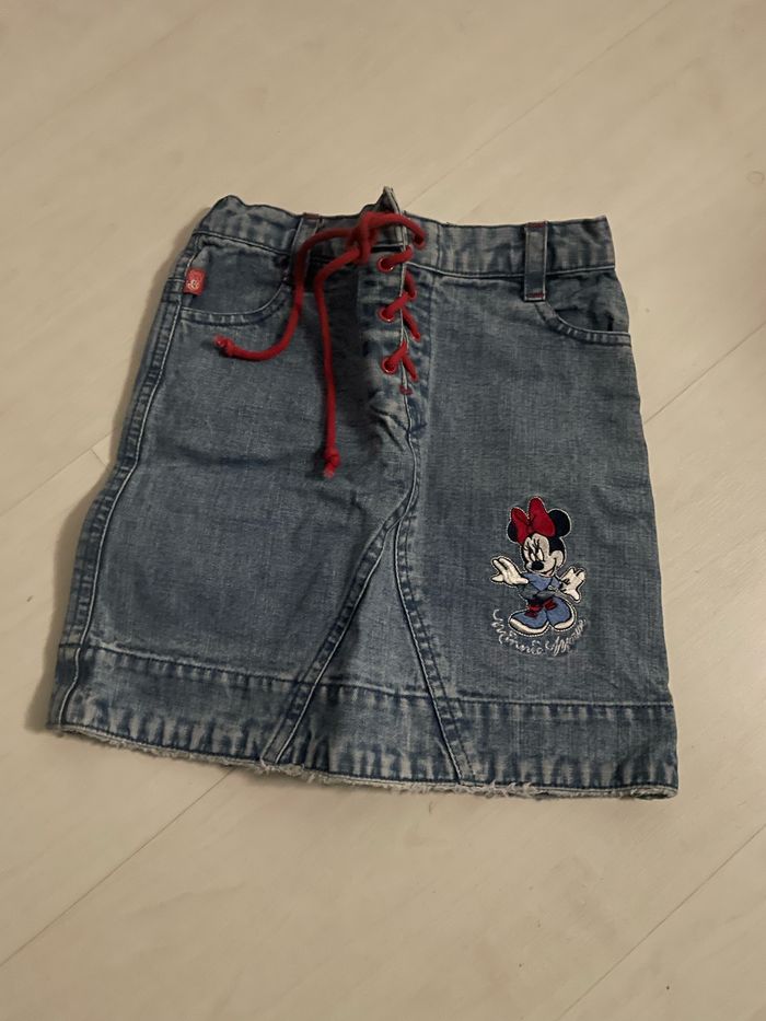 Jupe en jeans Minnie 3 ans