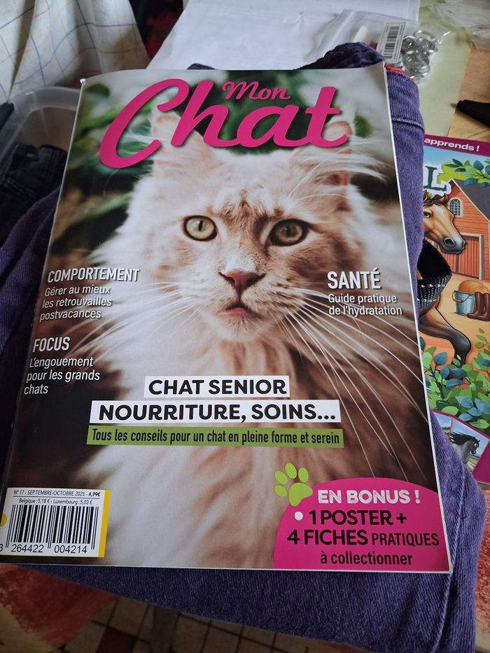 Magazines mon chat