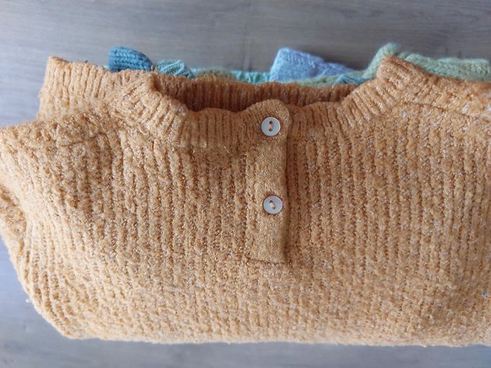 Pull moutarde - photo numéro 3