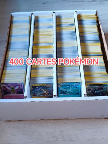 400 cartes Pokémon 