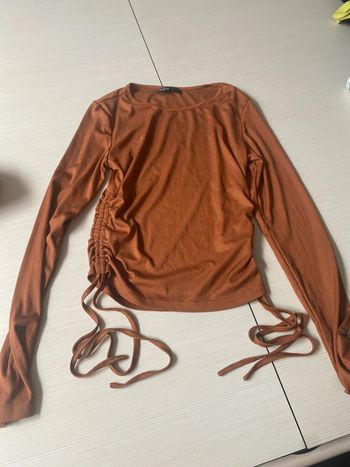 Haut marron shein