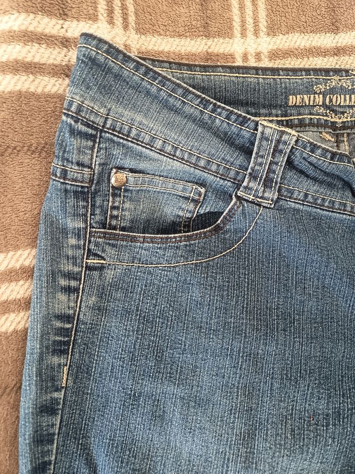 👖Jean Slim Bleu Taille Basse - Taille 38 / Mim - photo numéro 5