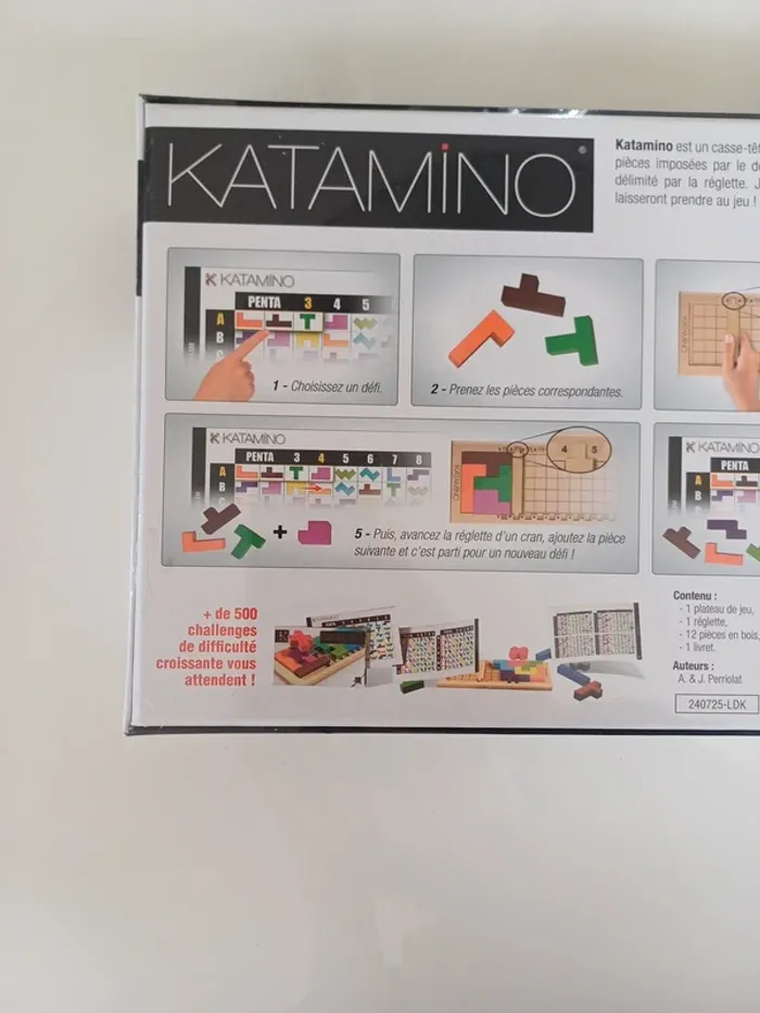 Katamino en bois de Gigamic neuf (blister) 6 ans+ - photo numéro 3