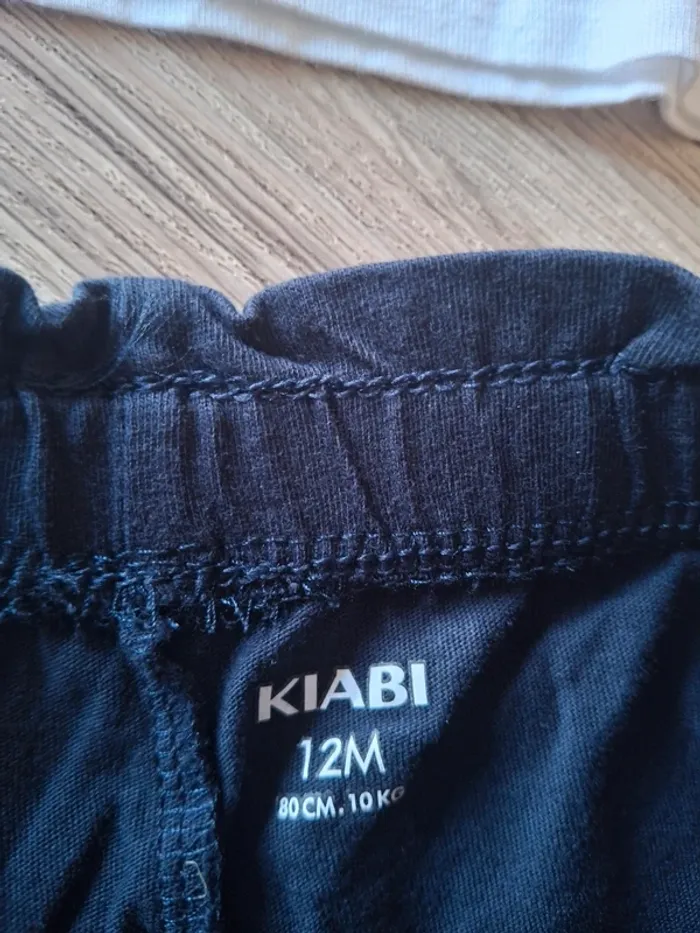 Ensemble short tee-shirt neuf kiabi 12 mois - photo numéro 3