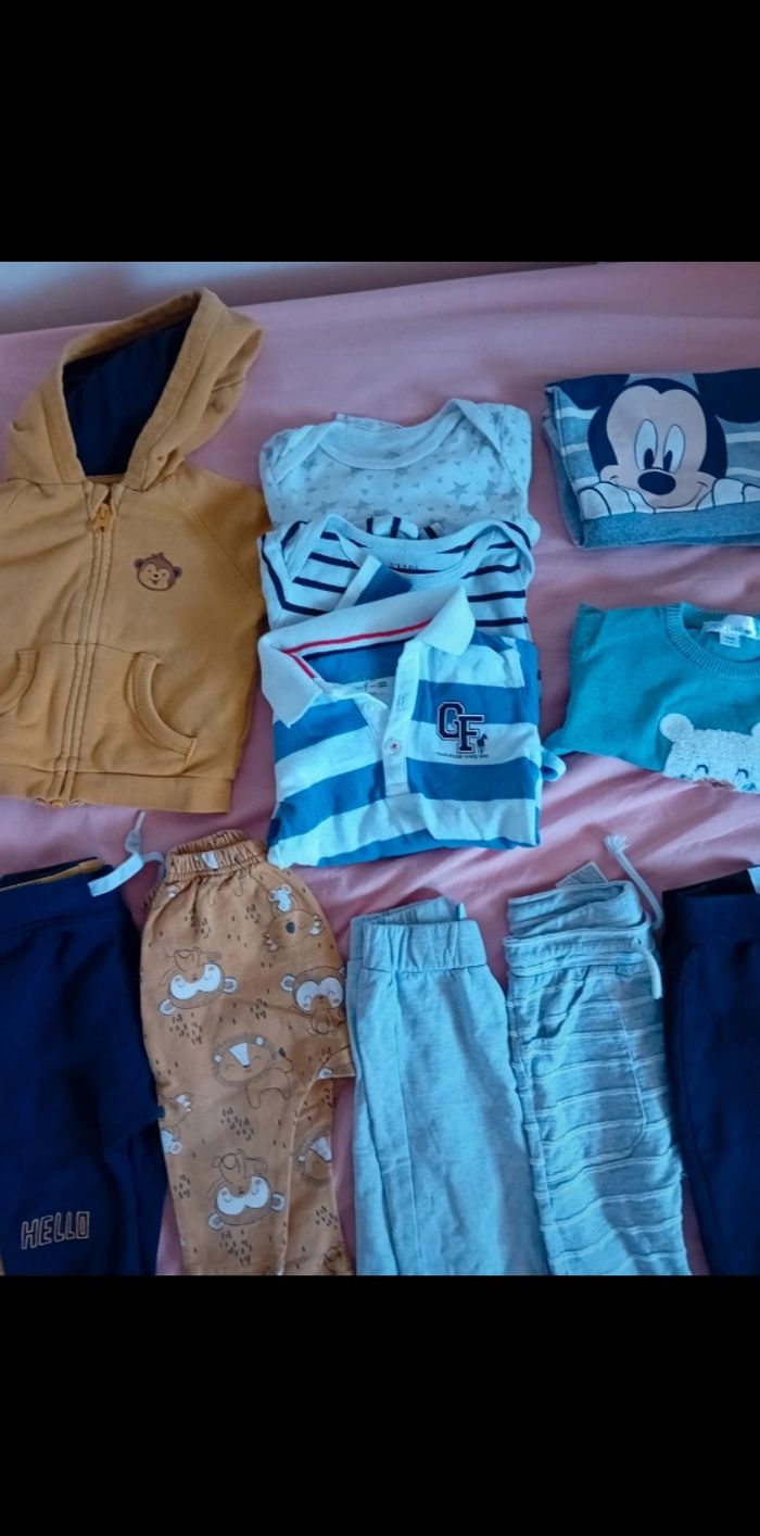 Lot vêtements garçon 9 mois - photo numéro 3