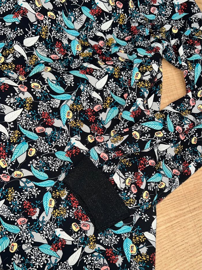 Neuf Blouse tunique by one taille S/M S M 36 38 oiseaux femme automne - photo numéro 3