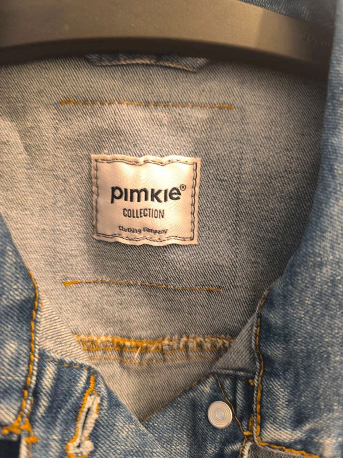 Veste en jean sans manches - photo numéro 2