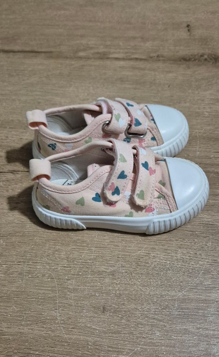 Baskets en toile T.22