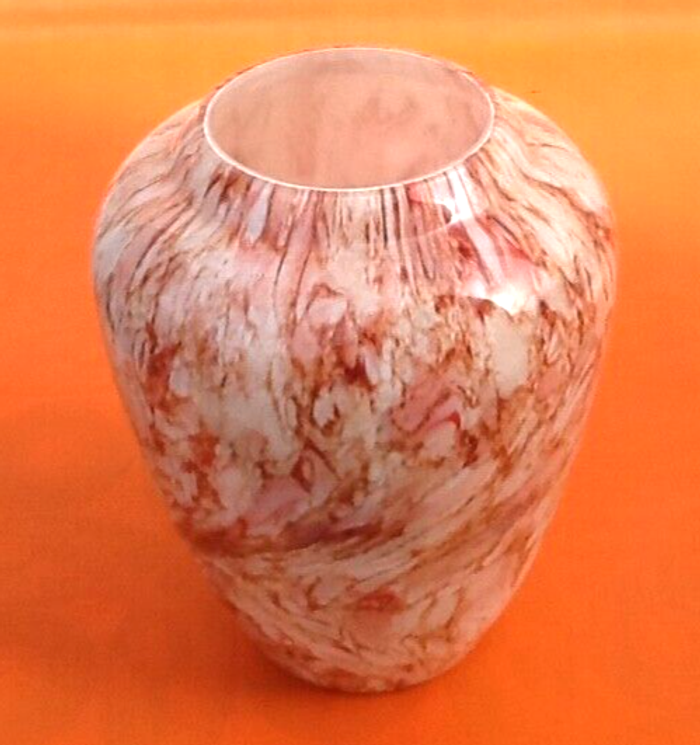 Vase (grand modèle) Style Murano Verre marmoréen - photo numéro 9