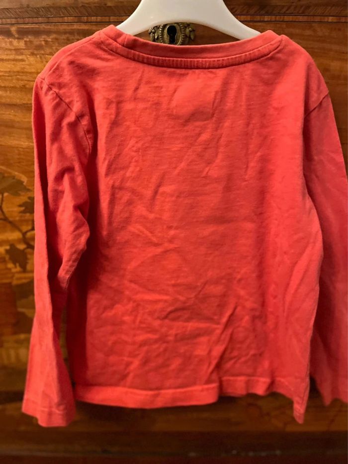 T shirt manche longue lapin cretin 6 ans - photo numéro 4