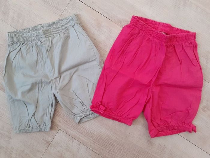 Lot de 2 shorts 6mois