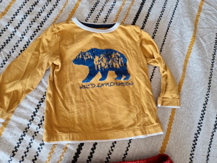 Pantalon bordeaux sergent major neuf jamais porté 12m - photo numéro 7