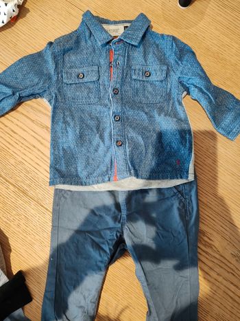 Lot  12 vêtement bébé garçon