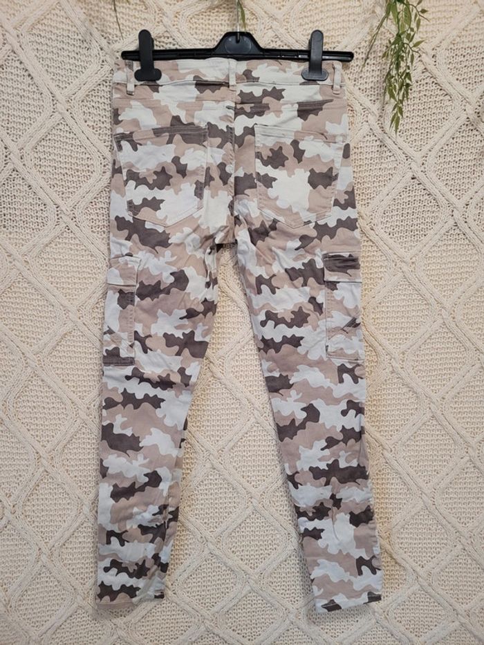 Jeans militaire beige 38 - photo numéro 4