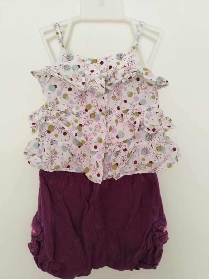 Short Débardeur 9 mois - photo numéro 2