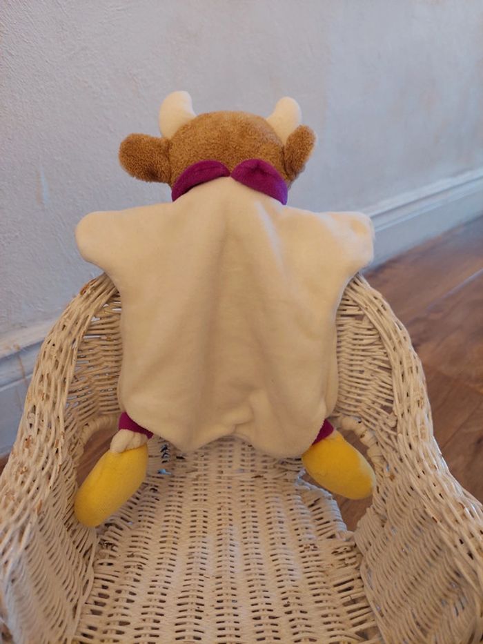 #P6 - Doudou marionnette vache Doudou et Compagnie - photo numéro 5