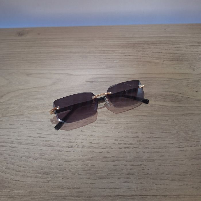 Lunettes de Soleil - Y2K Vintage 90s-2000s - Unisexe Sunglasses - Verres Teintés - photo numéro 3