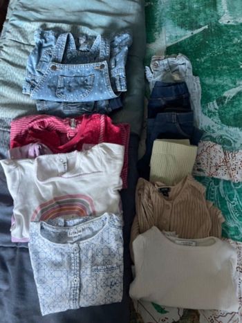 Lots vêtements fille 18 mois