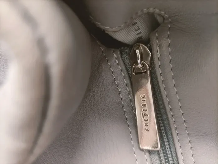 Sac à main Gris Frédéric T. Porté épaule, Grand sac à main - photo numéro 7
