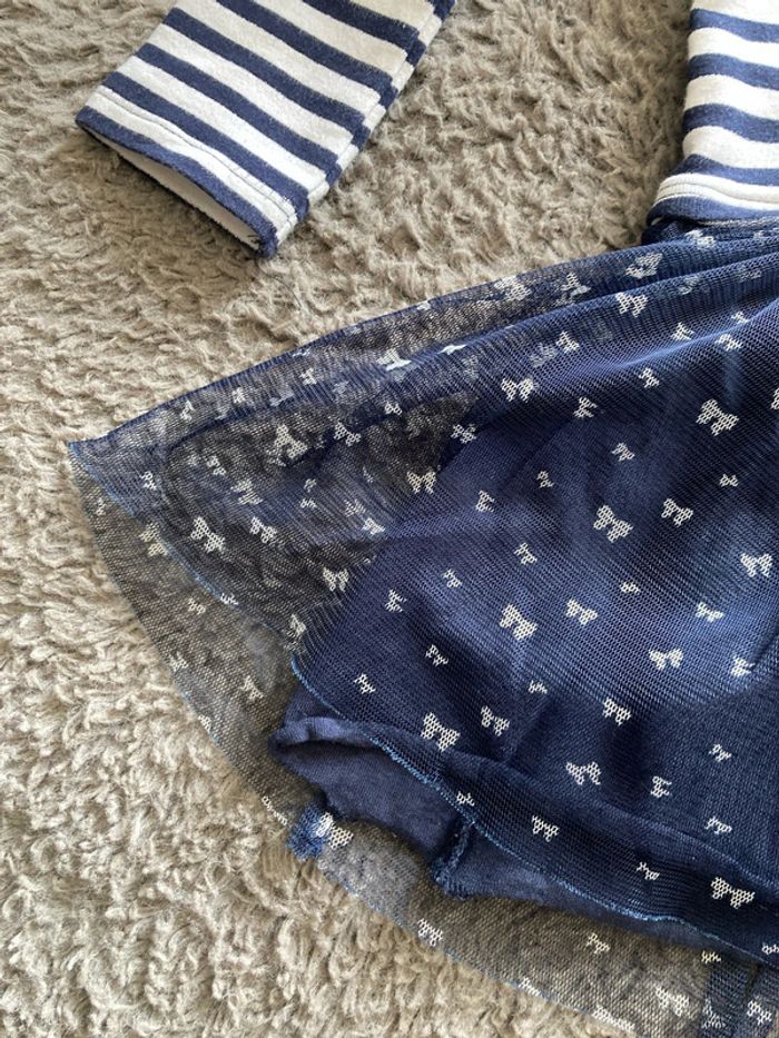 Robe ML marine et blanche 23 mois - photo numéro 4