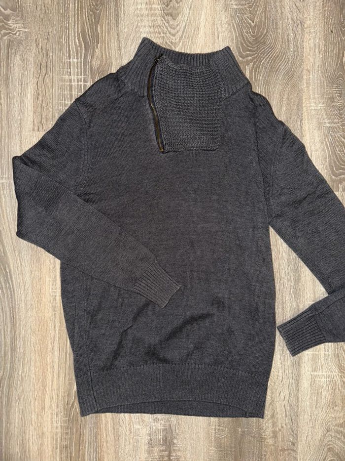 Pull à col roulé doublé Livergy TM homme - photo numéro 3