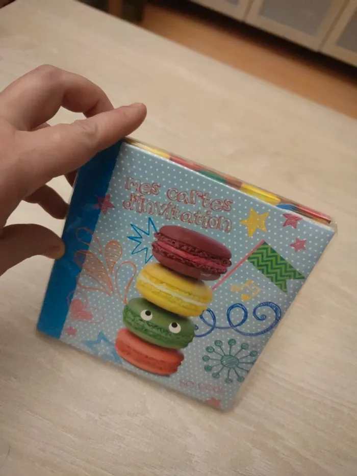 Carte invitation anniversaire