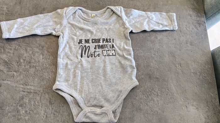 Body humour idée cadeau 3-6 mois (68 cm)