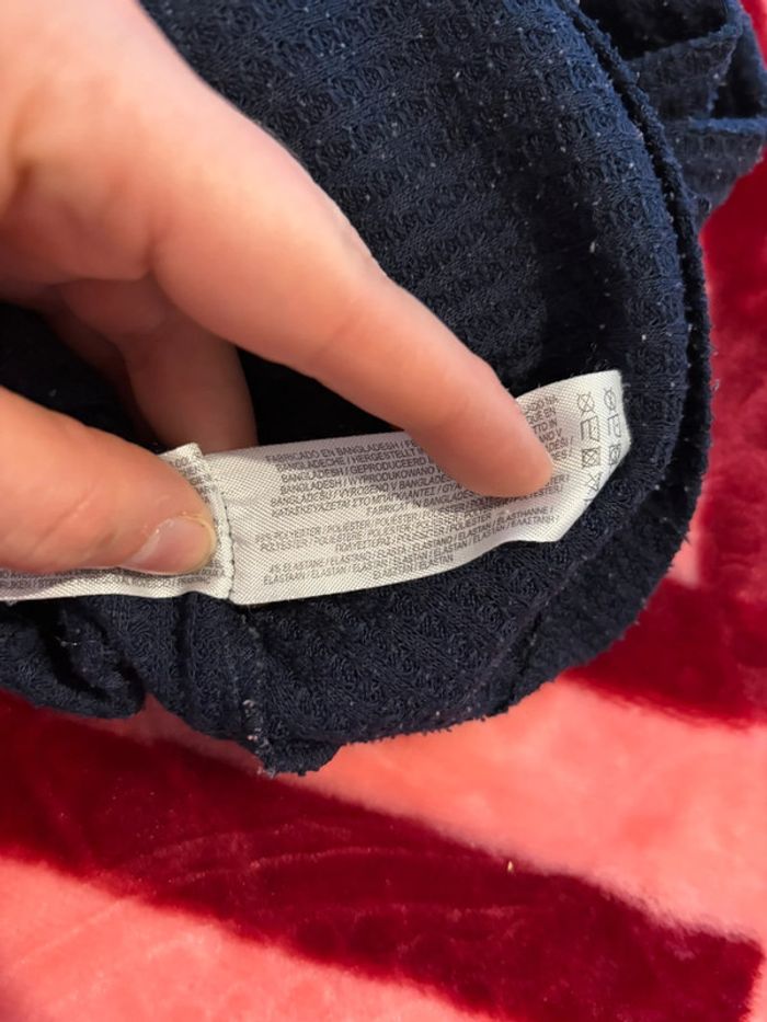 Haut de pyjama bleu - photo numéro 7