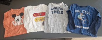 Maillots manches longues lot