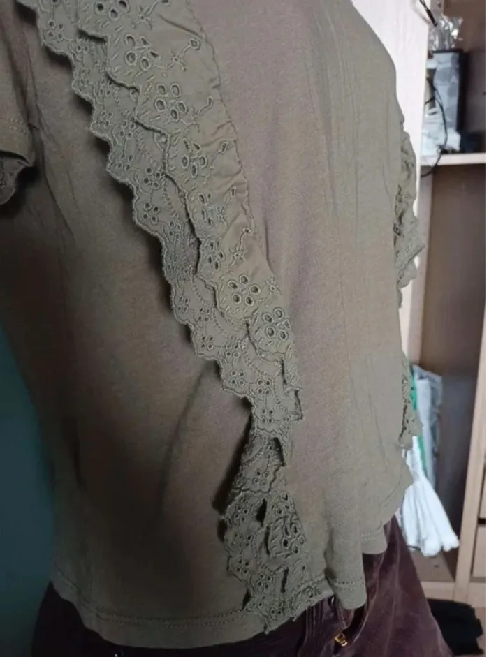 Blouse kaki S - photo numéro 6