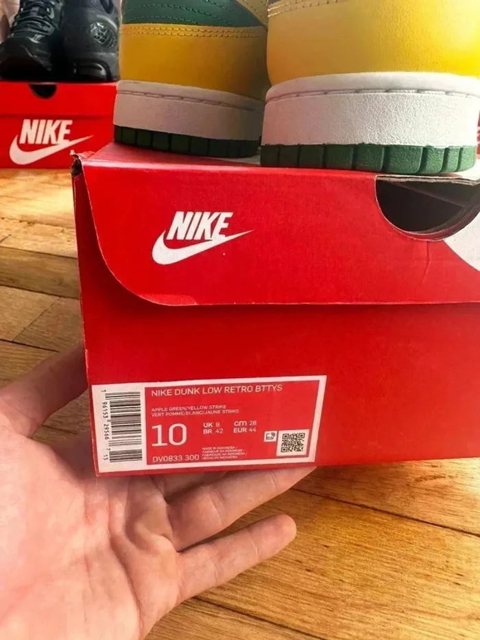 Dunk low reverse brazil taille 44 neuve - photo numéro 6