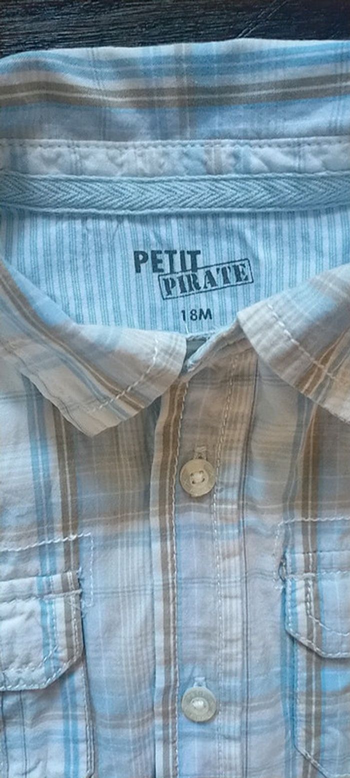 Chemise petit pirate 18 mois - photo numéro 2