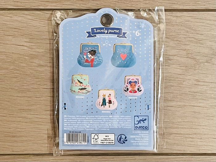 Porte-monnaie cœur Lovely Purse DJECO - photo numéro 2