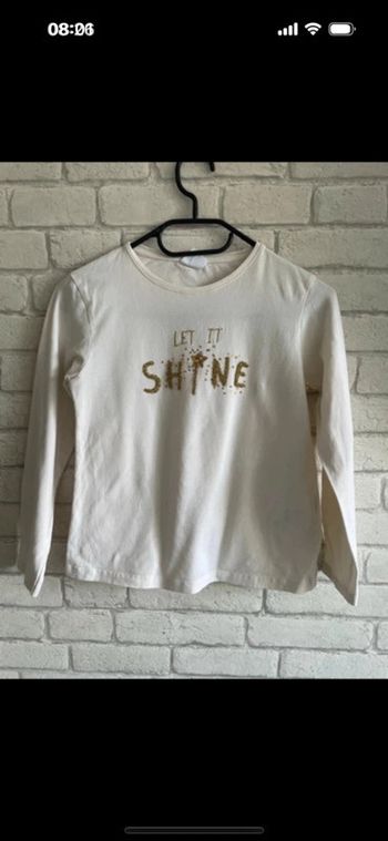 Tee-shirt manches longues Zara taille 10 ans