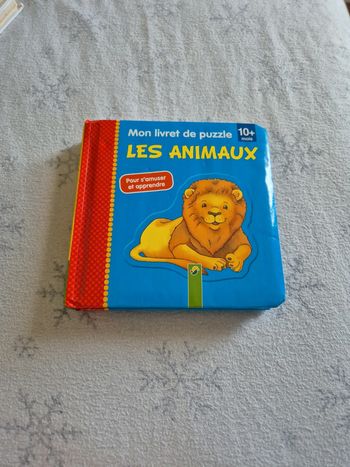 Livre les animaux puzzle