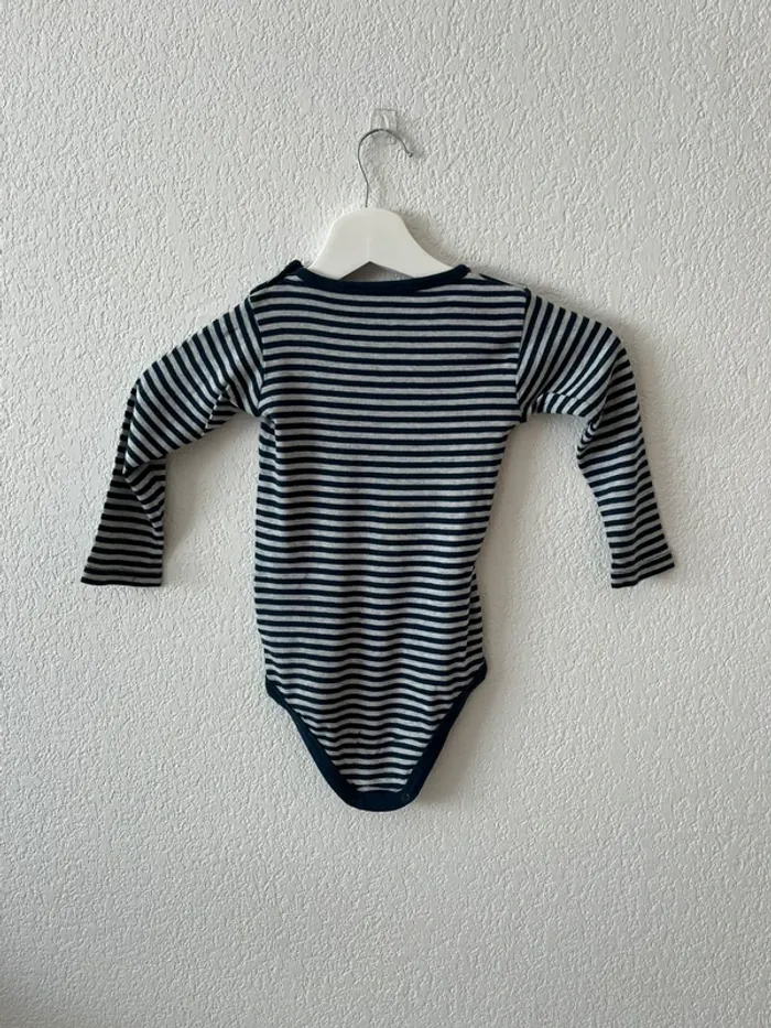 Body bébé rayé manches longues Cool Club – Taille 92 - photo numéro 2