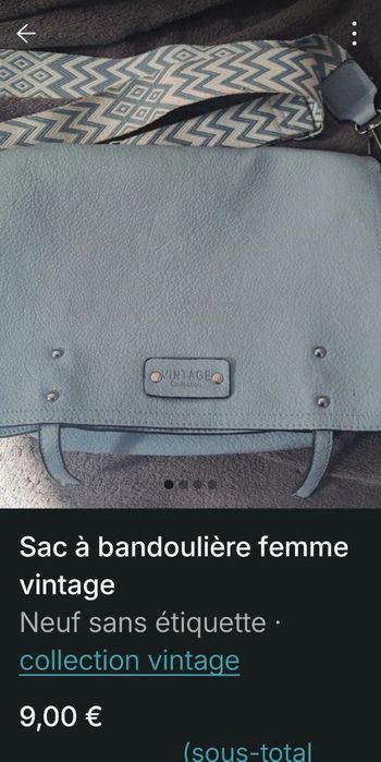 Sac femme avec bandoulière 