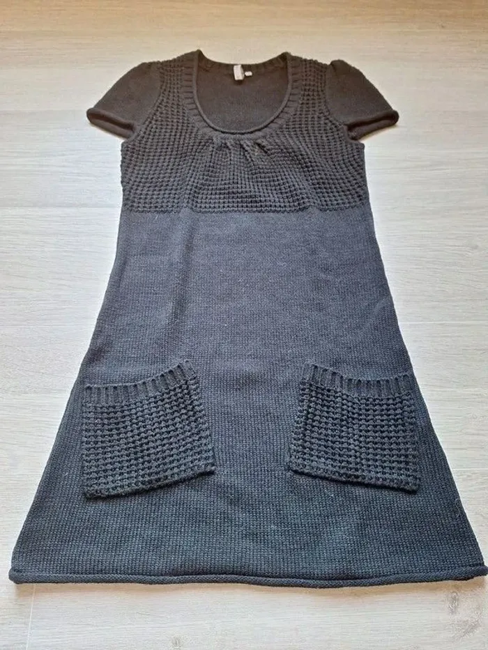 Robe pull noir - photo numéro 4