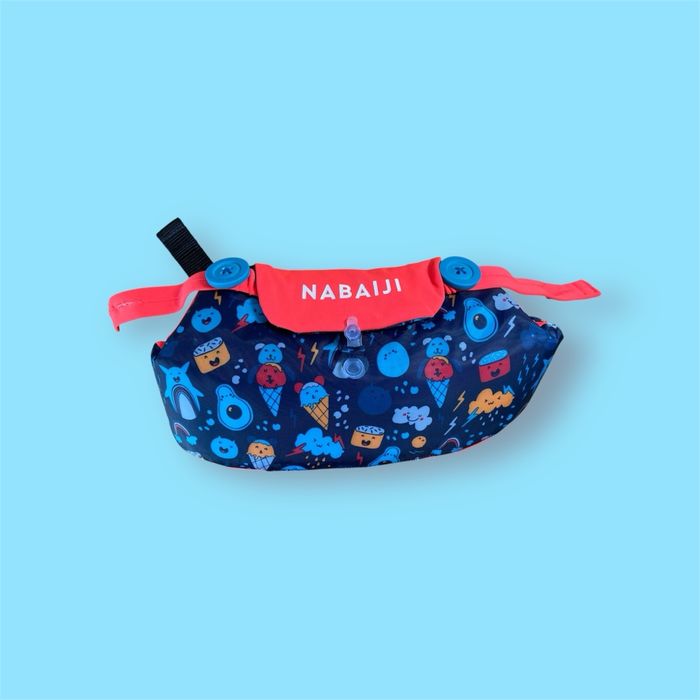 Décathlon Brassière ceinture gonflable bleu/rose Taille 15-30kg
