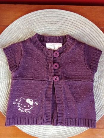 Gilet fille 3 mois Hello Kitty