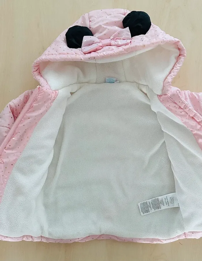Manteau fille Minnie 12 mois 74 cm - photo numéro 7