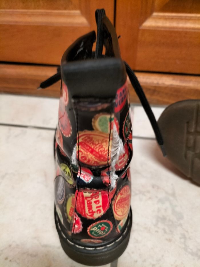 Chaussures montantes style doc Martens - photo numéro 5